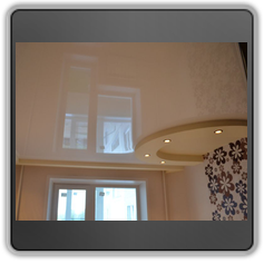 Двухуровневые натяжные потолки