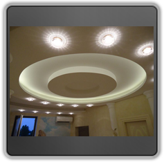 Многоуровневые натяжные потолки