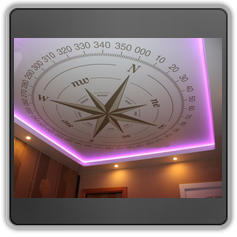 Многоуровневые натяжные потолки