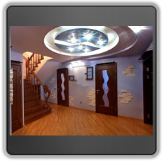 Многоуровневые натяжные потолки