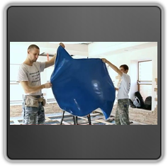 Монтаж натяжных потолков