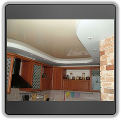 Двухуровневые натяжные потолки