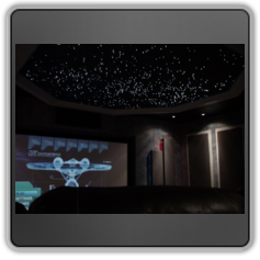 Натяжной потолок звёздное небо