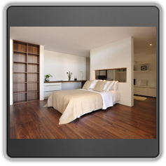 Натяжной потолок в спальне