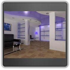 Многоуровневые натяжные потолки