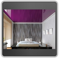 Натяжной потолок в спальне