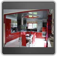 Зеркальный натяжной потолок