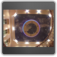 Натяжной потолок звёздное небо