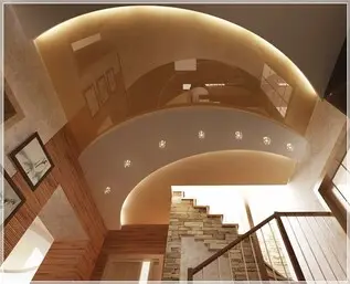 Многоуровневые натяжные потолки