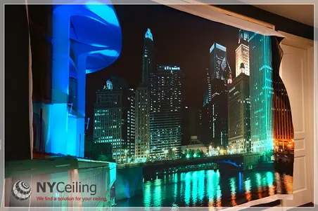 Натяжные потолки с фотопечатью