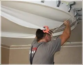 Натяжной потолок своими руками