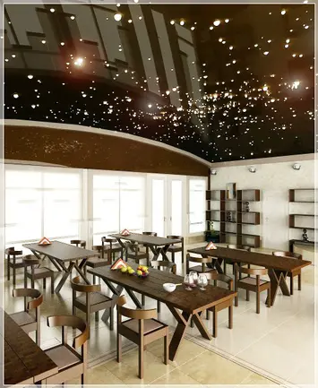 Натяжной потолок звездное небо