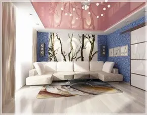 Палитра цветов натяжных потолков