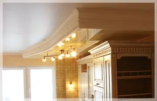 Сатиновый натяжной потолок