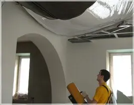 Установка натяжного потолка своими руками